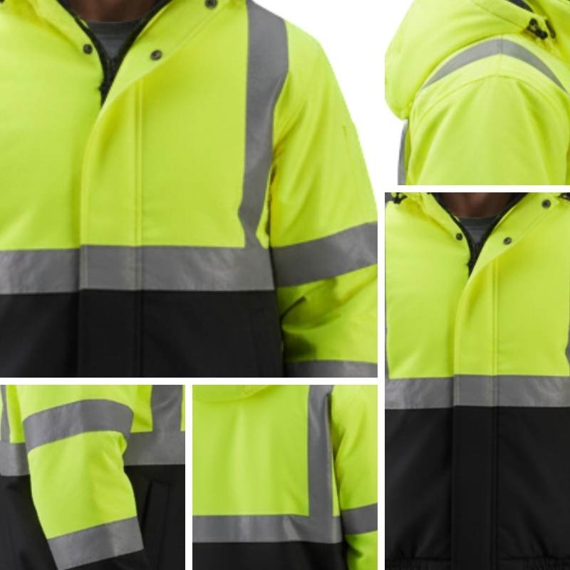 abrasion-resistant nylon heated jacket