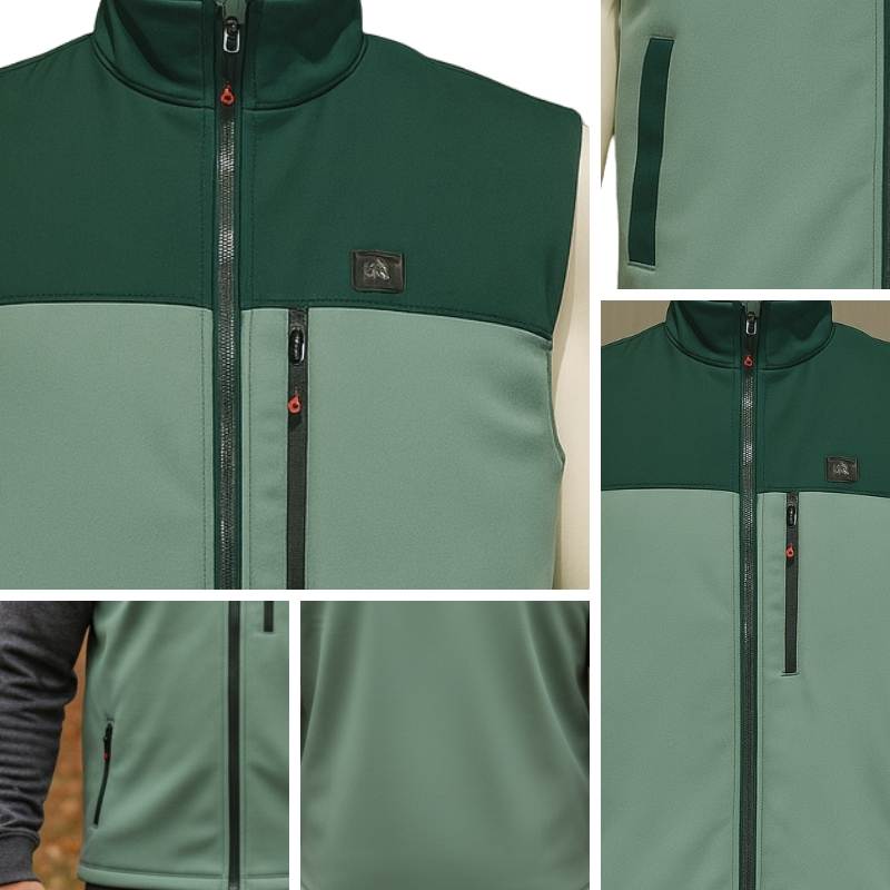 outdoor heated softshell vest